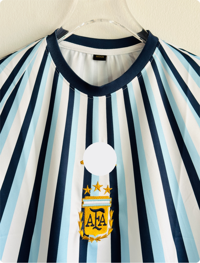 ARGENTINA 2026 PREMATCH KIT EMBROIDERY PREMIUM