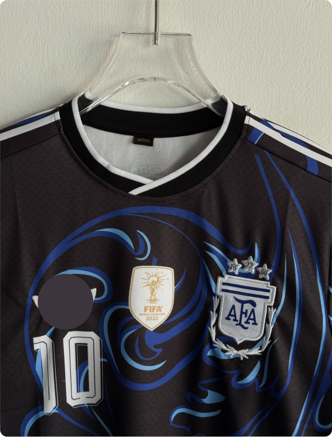 ARGENTINA 2026 AWAY KIT MESSI FULLSLEEVE EMBROIDERY PREMIUM
