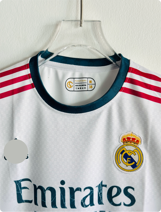 REAL MADRID 26-27 HOME KIT MBAPPE EMBROIDERY
