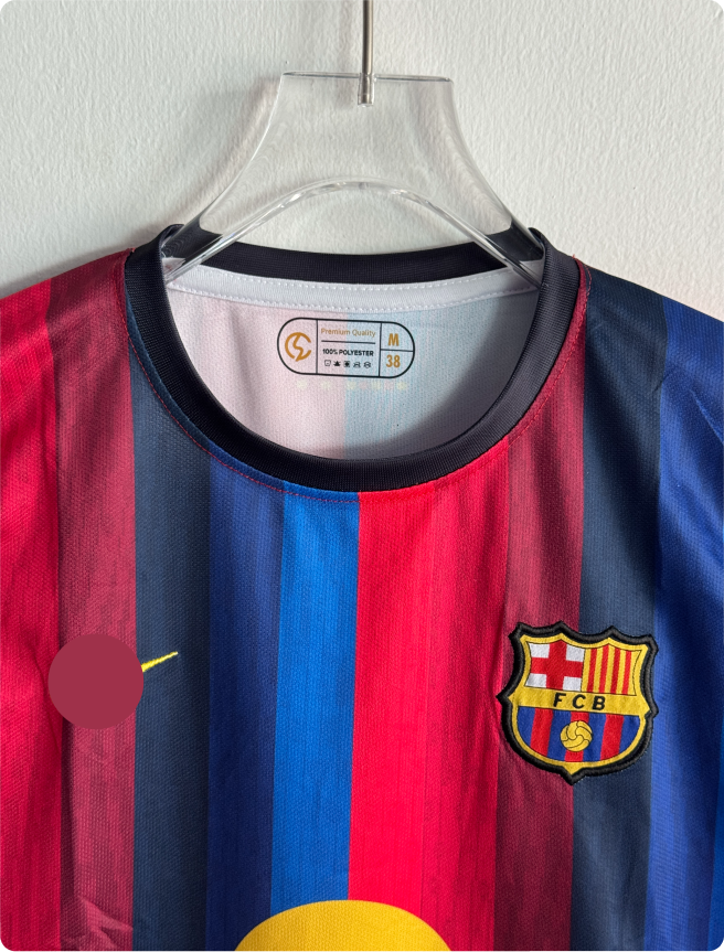 BARCELONA 26-27 HOME KIT PEDRI EMBROIDERY