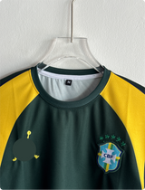 BRAZIL NEYMER GREEN SPECIAL EDITION KIT NEYMER FIVESLEEVE EMBROIDERY
