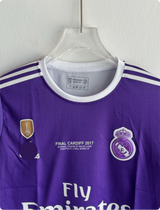 REAL MADRID 2016-17 AWAY KIT RONALDO FULLSLEEVE EMBROIDERY