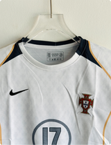 PORTUGAL 2004 AWAY KIT RONALDO EMBROIDERY