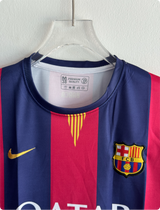 BARCELONA 2014-15 HOME KIT MESSI EMBROIDERY