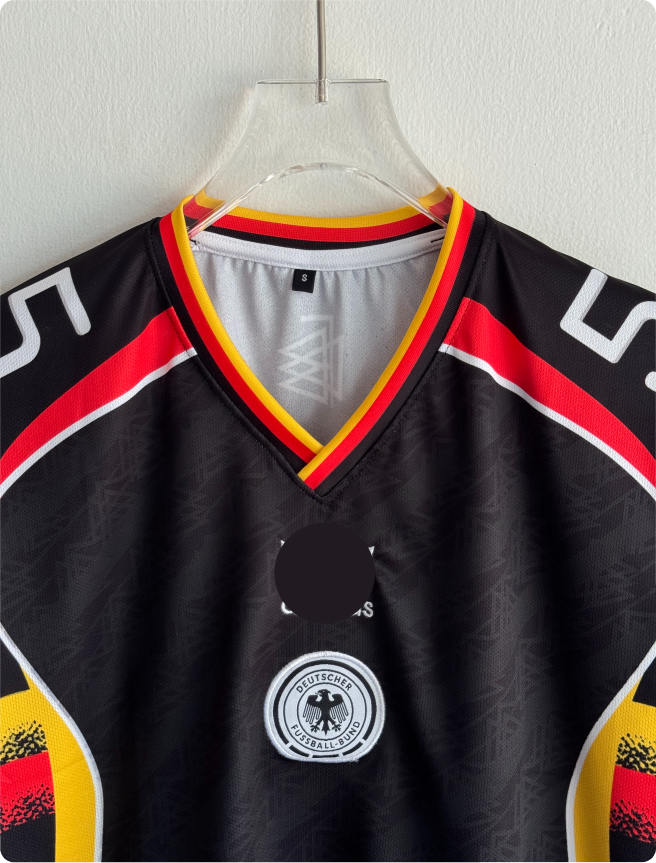 GERMANY BRINGBACK REMIXED SPECIAL EDITION JERSEY BECKENBAUER FIVESLEEVE EMBROIDERY