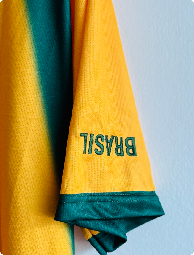 BRAZIL X TRAVIS SCOTT SPECIAL EDITION FIVESLEEVE POLO EMBROIDERY PREMIUM