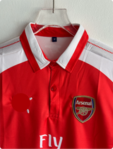 ARSANEL 2017-18 HOME KIT OZIL POLO EMBROIDERY PREMIUM