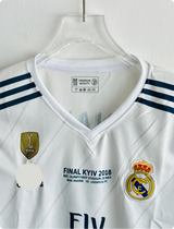 REAL MADRID 2017-18 HOME KIT RONALDO FULLSLEEVE EMBROIDERY