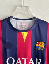 BARCELONA 2014-15 HOME KIT MESSI FULLSLEEVE EMBROIDERY