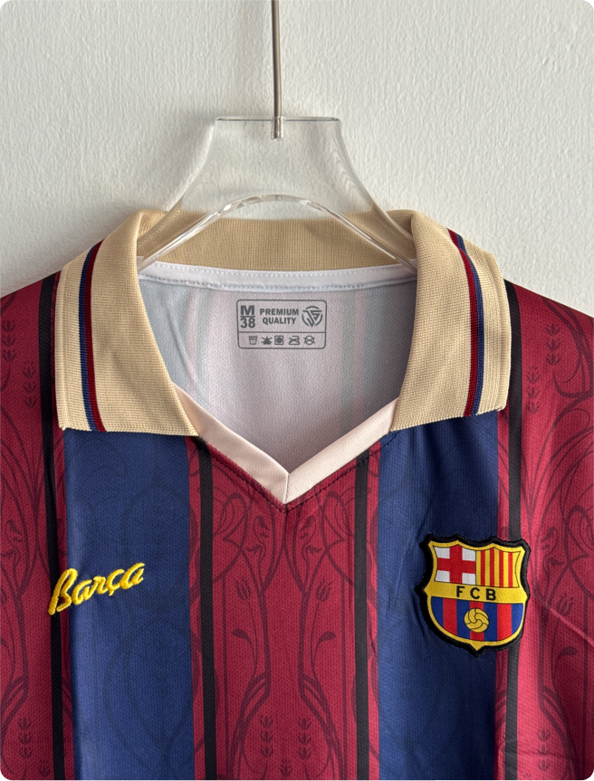 BARCELONA 125TH ANNIVERSARY SPECIAL EDITION KIT POLO EMBROIDERY