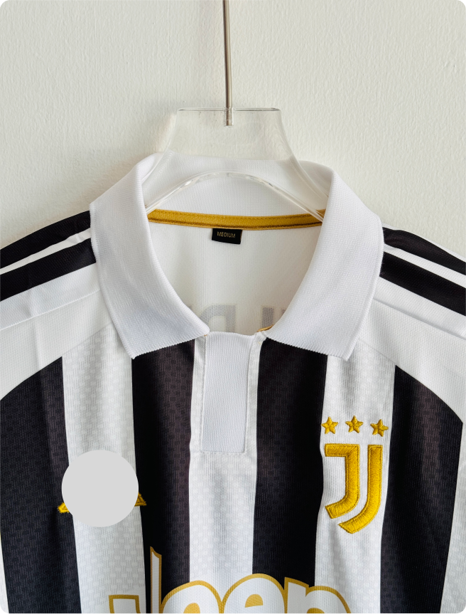 JUVENTUS 26-27 HOME KIT YILDIZ POLO EMBROIDERY PREMIUM