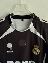 REAL MADRID 2006-07 AWAY KIT BECKHAM FULLSLEEVE POLO EMBROIDERY PREMIUM