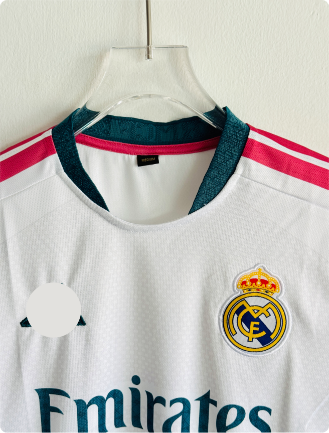 REAL MADRID 26-27 HOME KIT EMBROIDERY PREMIUM