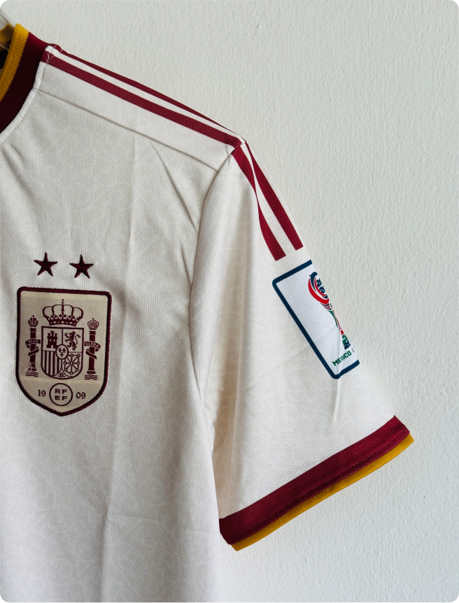 SPAIN 2026 2 STAR AWAY KIT EMBROIDERY PREMIUM