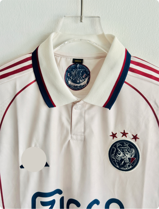 AJAX 25-26 THIRD KIT POLO EMBROIDERY PREMIUM