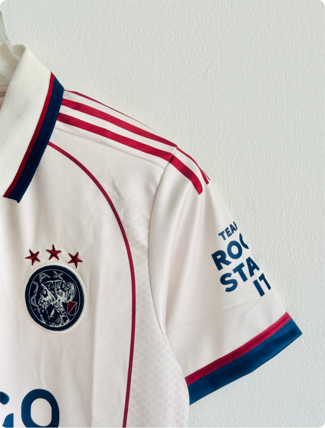 AJAX 25-26 THIRD KIT POLO EMBROIDERY PREMIUM