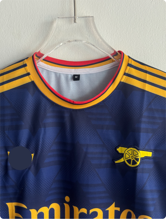ARSANEL 26-27 AWAY KIT RICE EMBROIDERY