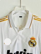 REAL MADRID 2011-12 HOME KIT RONALDO FULLSLEEVE POLO EMBROIDERY PREMIUM