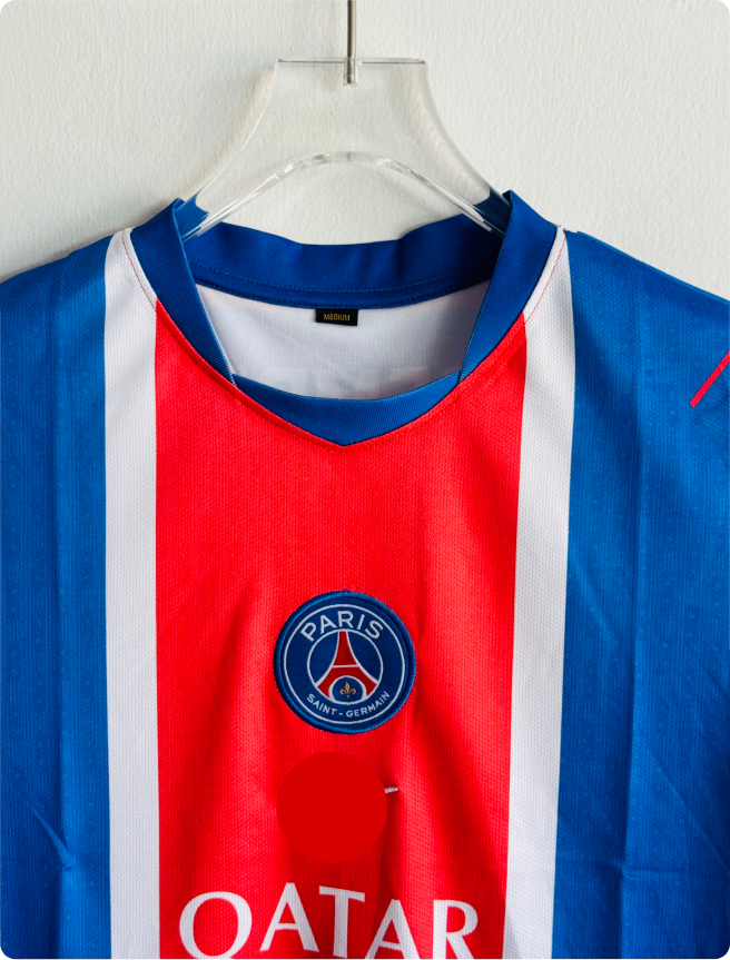 PSG 26-27 HOME KIT DEMBELE EMBROIDERY PREMIUM