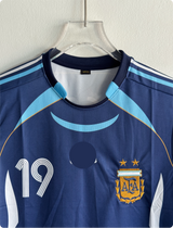 ARGENTINA 2006 HOME KIT MESSI EMBROIDERY PREMIUM