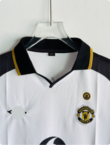 MANCHESTER UNITED 2001-02 AWAY KIT BECKHAM POLO EMBROIDERY PREMIUM