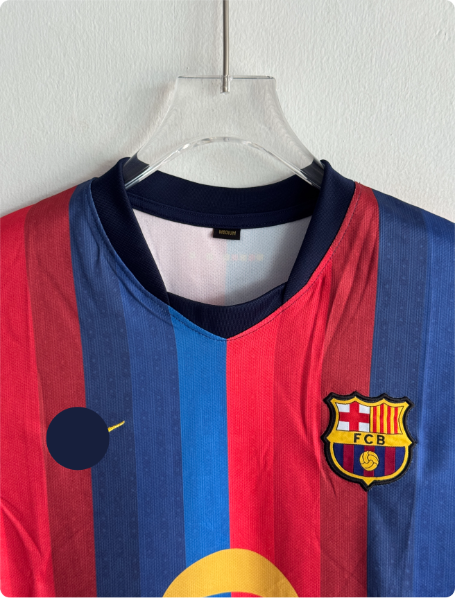 BARCELONA 26-27 HOME KIT PEDRI EMBROIDERY PREMIUM