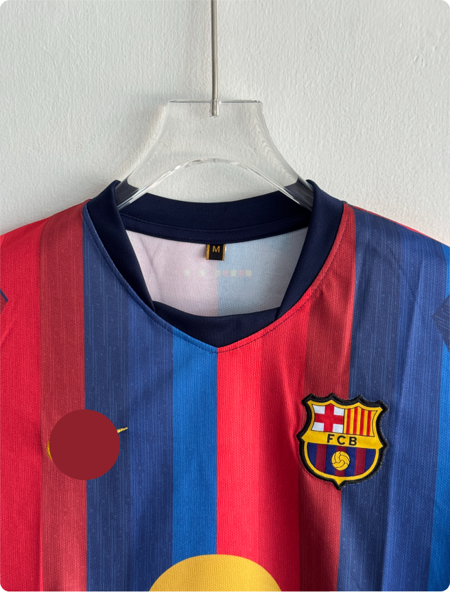 BARCELONA 26-27 HOME KIT FULLSLEEVE EMBROIDERY PREMIUM