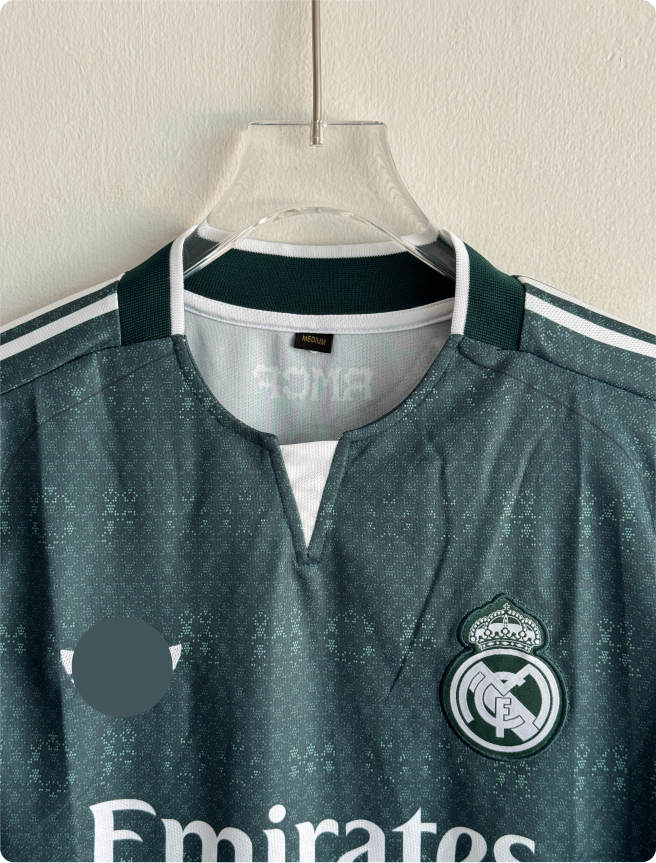 REAL MADRID 26-27 AWAY KIT FULLSLEEVE EMBROIDERY PREMIUM