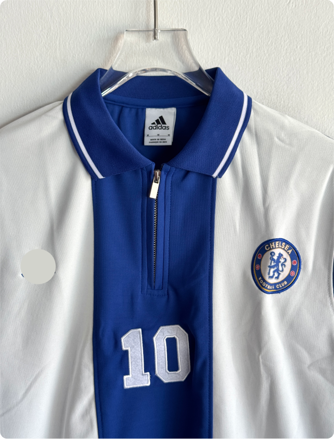TSHIRT CHELSEA 10 POLO EMBROIDERY WITH ZIP PREMIUM