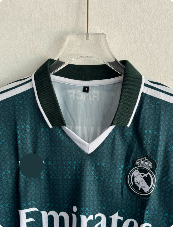 REAL MADRID 26-27 AWAY KIT VALVERDE FIVESLEEVE POLO EMBROIDERY