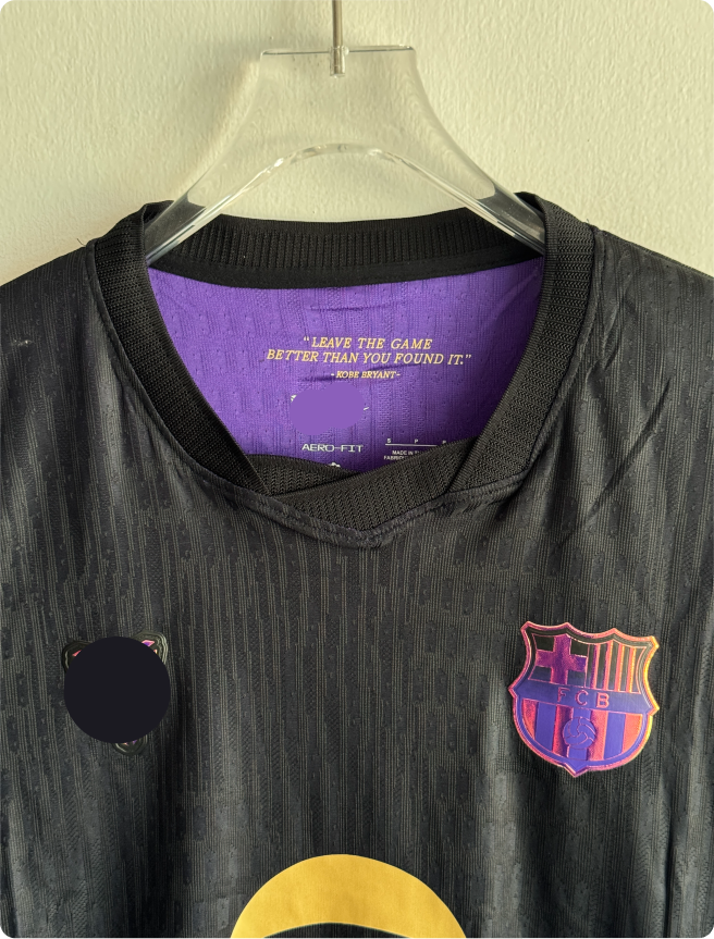 BARCELONA 26-27 AWAY KIT PLAYER VERSION
