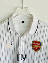 ARSANEL 2009-10 AWAY KIT FABREGAS FIVESLEEVE POLO EMBROIDERY PREMIUM