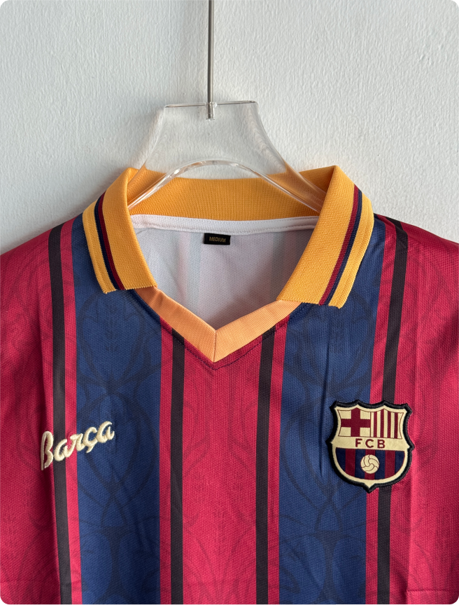 BARCELONA 125TH ANNIVERSARY KIT POLO EMBROIDERY PREMIUM
