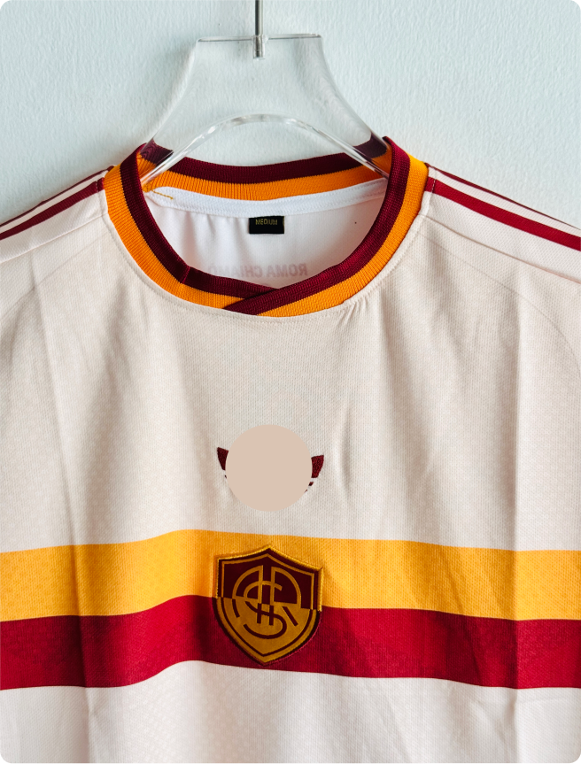 ROMA 26-27 AWAY KIT EMBROIDERY PREMIUM
