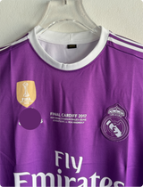 REAL MADRID 2016-17 AWAY KIT RONALDO EMBROIDERY PREMIUM