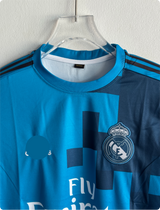 REAL MADRID 2017-18 THIRD KIT RONALDO FULLSLEEVE EMBROIDERY PREMIUM