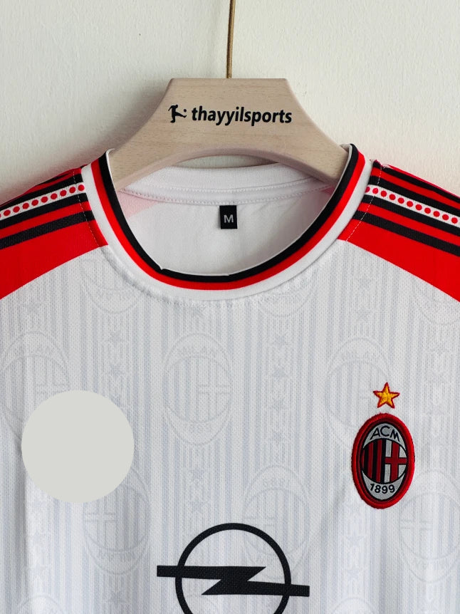 ACMILAN 1997-98 AWAY KIT MALDINI EMBROIDERY