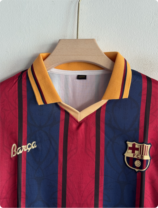 BARCELONA 125TH ANNIVERSARY KIT NEYMER FIVESLEEVE POLO EMBROIDERY PREMIUM