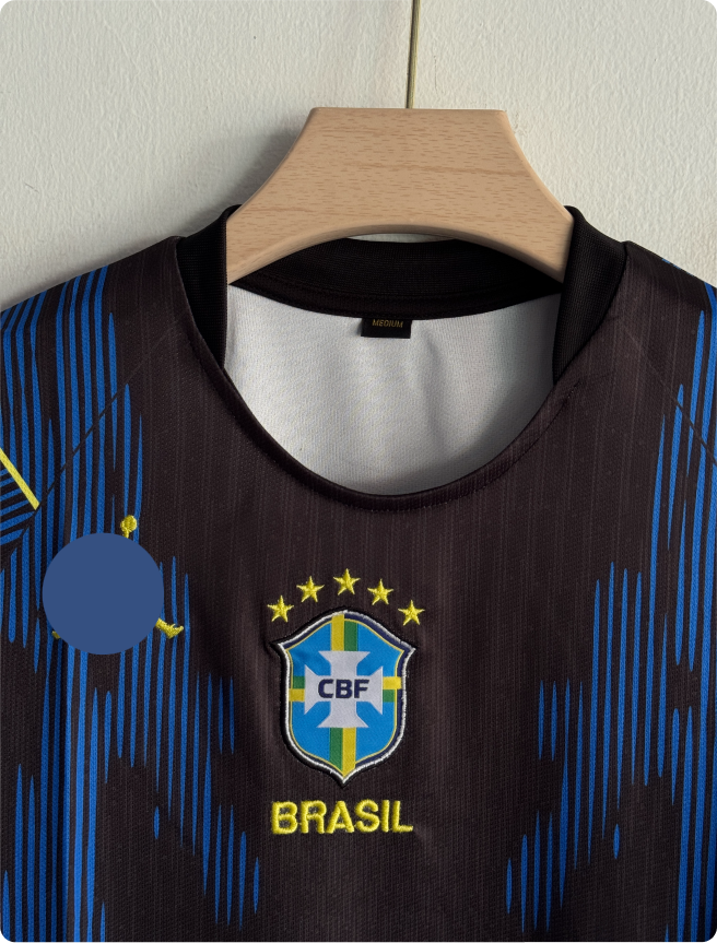 BRAZIL 2026 AWAY KIT NEYMER EMBROIDERY PREMIUM