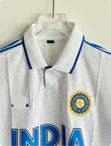 INDIA CRICKET TEST JERSEY POLO EMBROIDERY PREMIUM