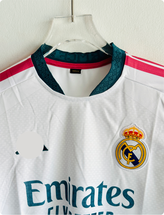 REAL MADRID 26-27 HOME KIT FULLSEEVE EMBROIDERY PREMIUM