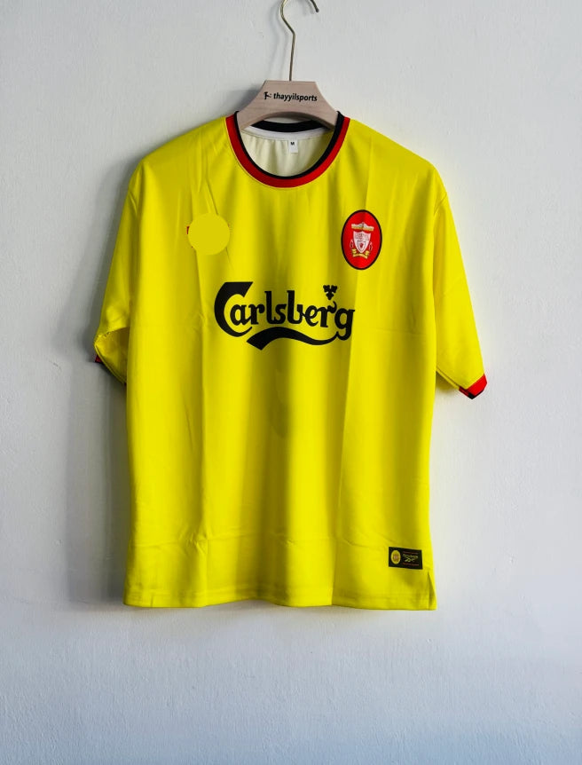 LIVERPOOL 1997-98 AWAY KIT OWEN  FIVESLEEVE