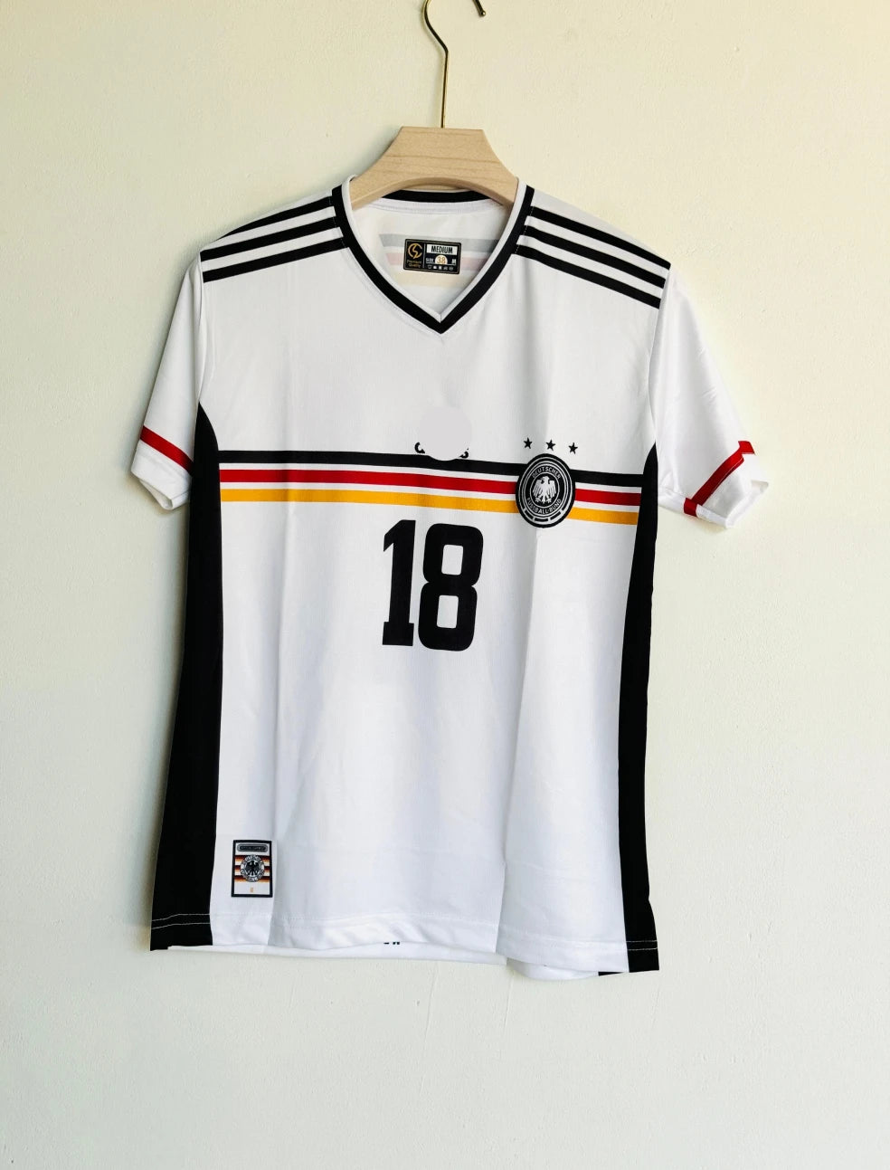 GERMANY 1998 HOME KIT KLINSMANN EMBROIDERY