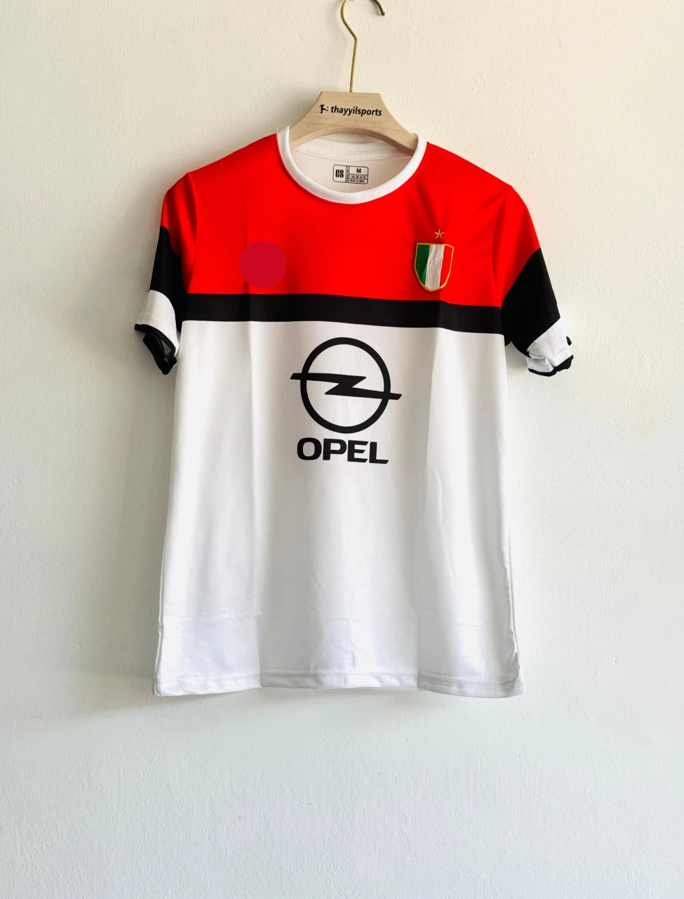 ACMILAN 1994-95 AWAY KIT MALDINI EMBROIDERY
