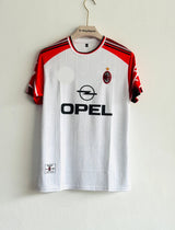 ACMILAN 1997-98 AWAY KIT MALDINI EMBROIDERY