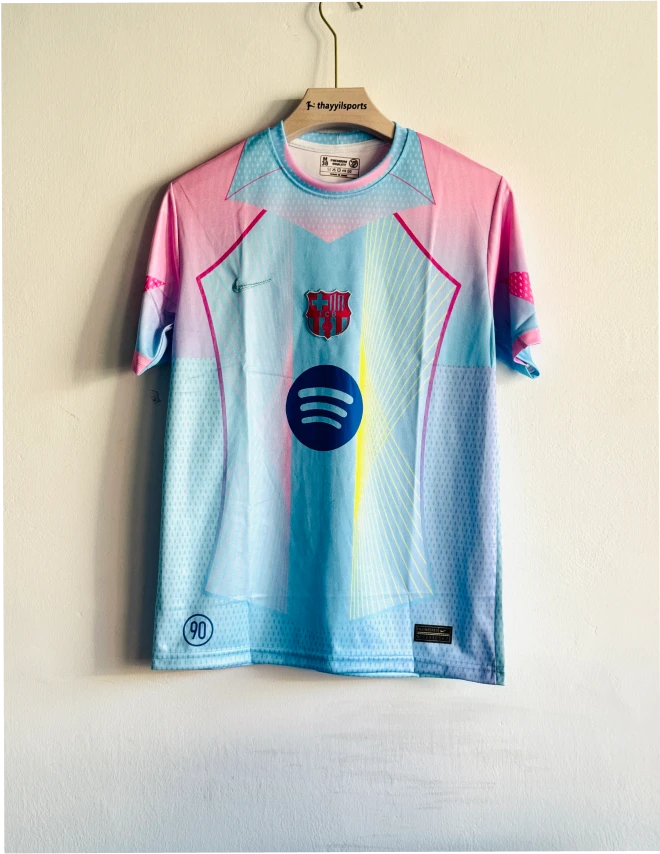 BARCELONA 25-26 BLUE SPECIAL EDITION KIT LAMINE YAMAL EMBROIDERY