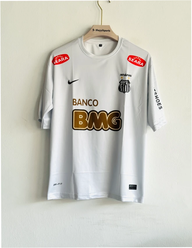 SANTOS 2011-12 HOME KIT NEYMER FIVESLEEVE EMBROIDERY