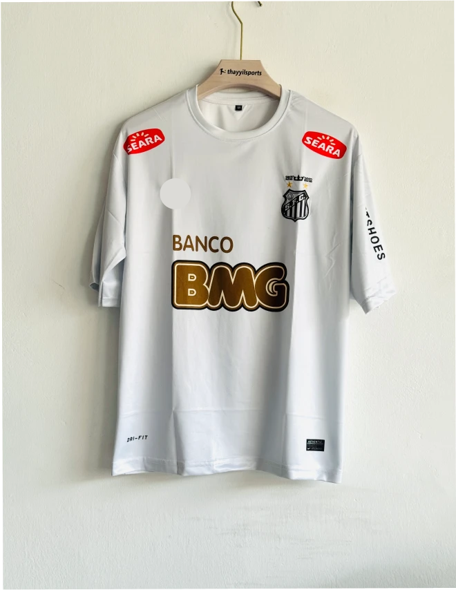 SANTOS 2011-12 HOME KIT NEYMER FIVESLEEVE EMBROIDERY