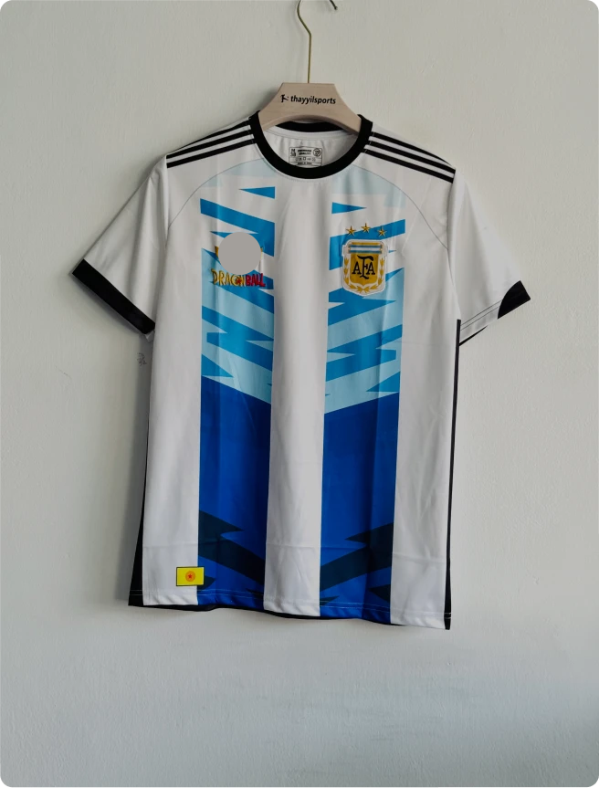 ARGENTINA X DRAGON BALL SPECIAL EDITION KIT MESSI EMBROIDERY