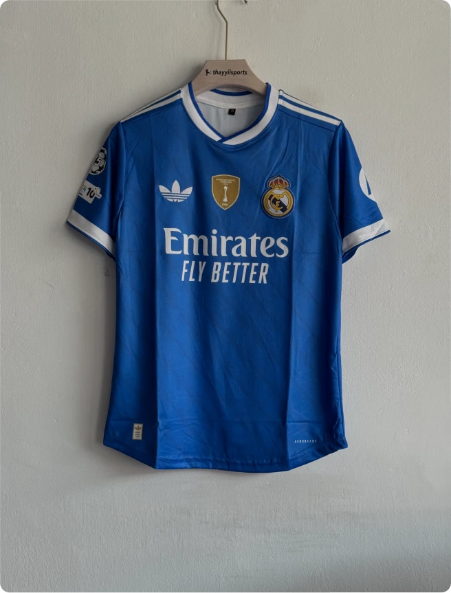 REAL MADRID 25-26 THIRD KIT BELINGHAM EMBROIDERY PREMIUM